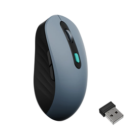 Triple Mode Wireless Office Mouse, Ergonomic Curved Computer Mouse With Adjustable Sensitivity For Daily Desktop Use