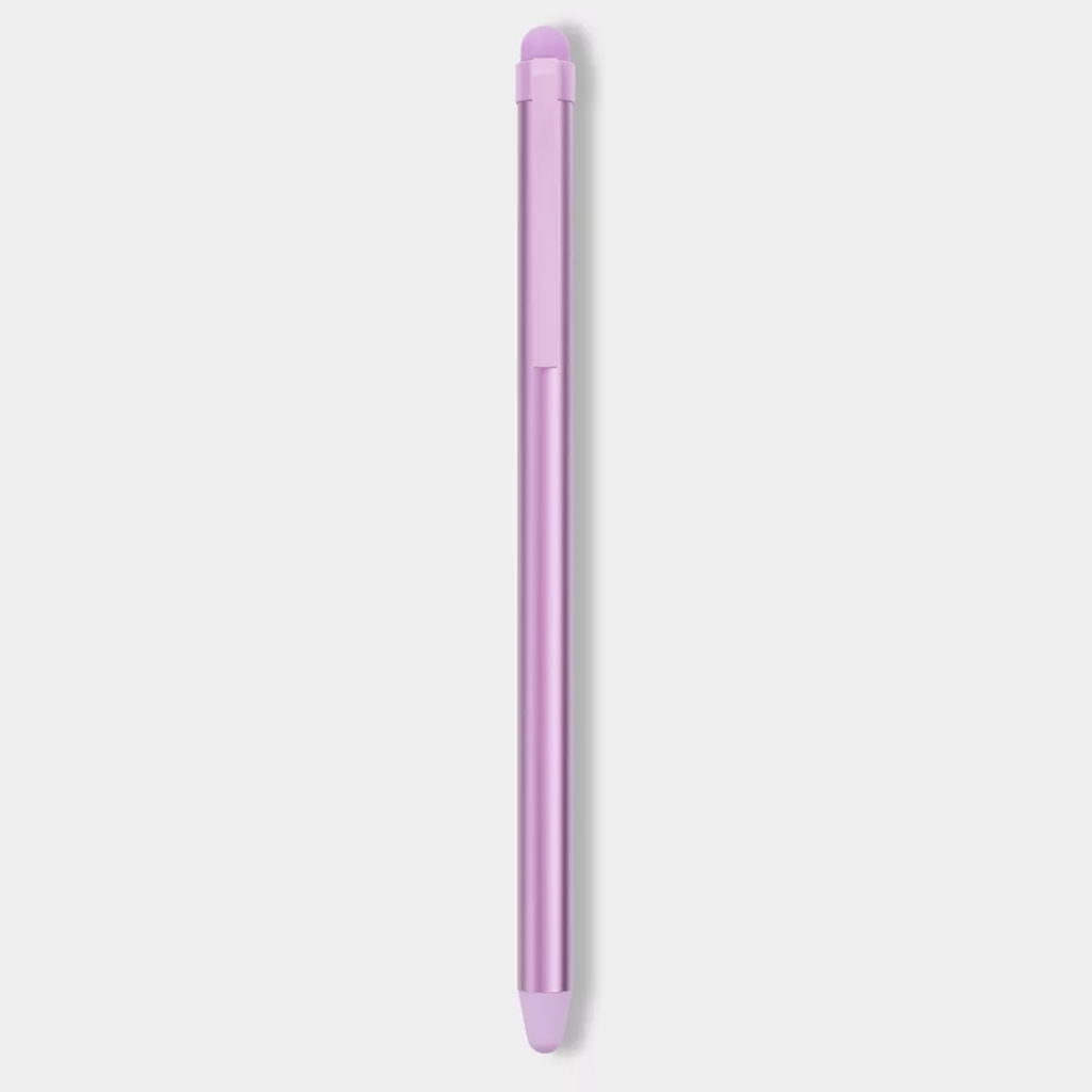 Dual Tip Universal Capacitive Stylus, Clip-On Portable Touch Screen Pen For Smartphones And Tablets