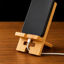 Load image into Gallery viewer, Detachable Assembly Desktop Phone Dock, Simple Foldable Device Holder With Reserved Charging Channel