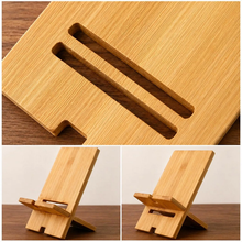 Load image into Gallery viewer, Detachable Assembly Desktop Phone Dock, Simple Foldable Device Holder With Reserved Charging Channel